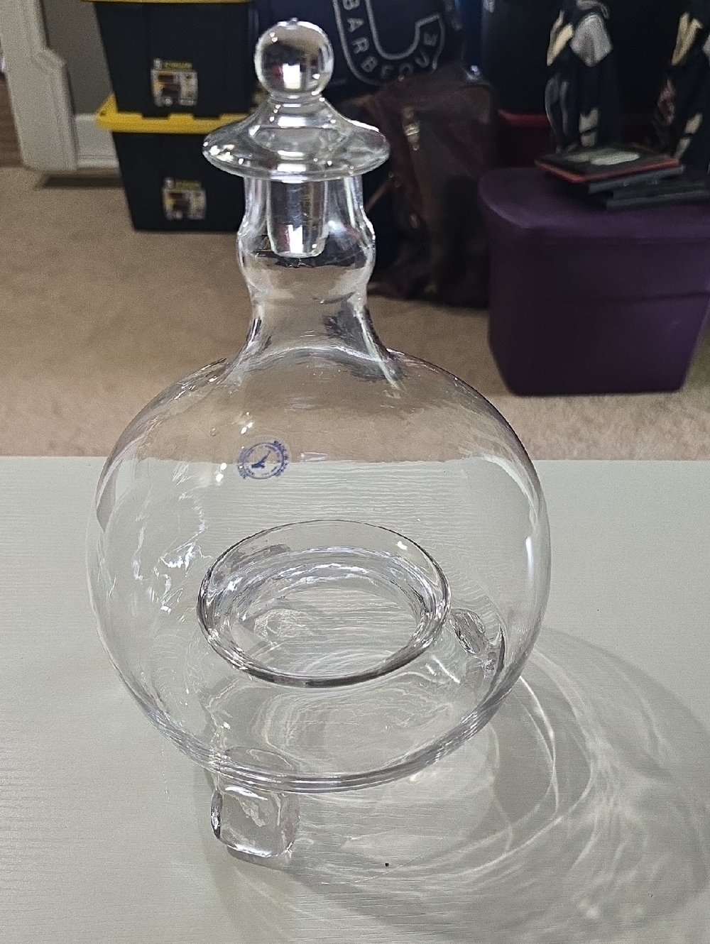 19th Century Antique Fly Catcher With Stopper Handmade In Spain